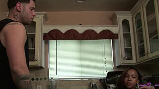 Lazy Ebony Bent Over For Passionate Interracial Sex Discipline