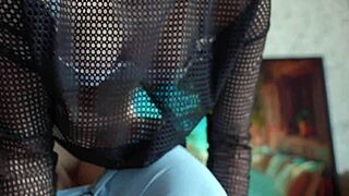 blue jeans try on leads to perfect ass tease pov