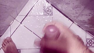 Cumming hard in the shower today