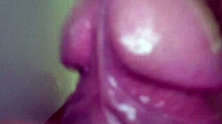 Nasty shower jerking