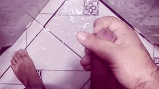 Cumming hard in the shower today
