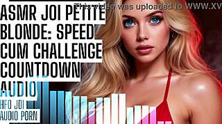 Petite Blonde Speed Cum Challenge