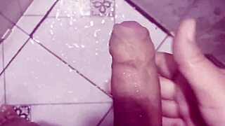 Cumming hard in the shower today