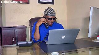 lekki bangers bitch calms down with good fuck