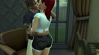 curvy pawg kisses boyfriend then does hot pole dance show
