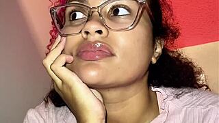 Gassy girl releases loud sounds in bathroom