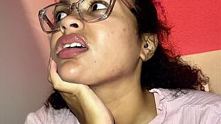 Gassy girl releases loud sounds in bathroom