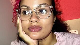 Gassy girl releases loud sounds in bathroom