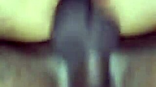 Wife lets big black cock fuck her while recording
