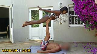 I fucked my ebony girlfriend so good she made a mess