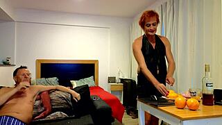 Gigi and dave tranny live anal show