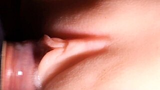 the process of semen release with toys