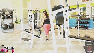 Post workout passion leads sofia to a ride and climax