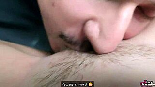 Femdom taxi face sitting after attempted cheat