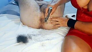 I love shaving my man smooth and bare