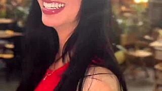 Latina Babe Yenifer Chacon Flirts On Rooftop