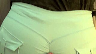 Big clothed ass teases prejac husband at home