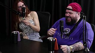 Jealous Redhead Starts Fetish Play With Partner