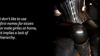 How should sissies act in training?