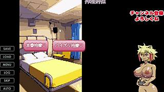 Intense Hentai Anime Game with Busty Dot Art