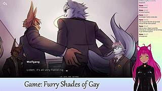Vtuber Lewdneko Plays Furry Shades of Gay