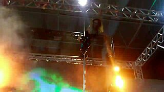 brazilian dreamgirls tease with ripped clothes at erotika fair