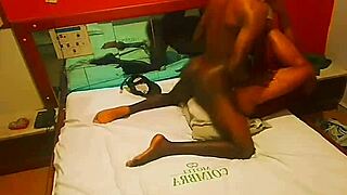 African Friend Explores Cum House