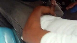 chacal masturbates on the bus