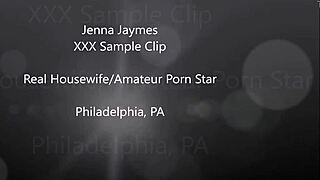 Jenna Jaymes deepthroats big cock.