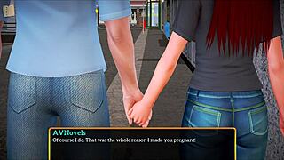 Redhead Rides Monster Cock In My New Family 337