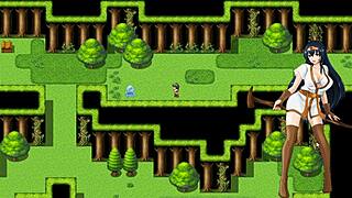 Cursed armor taken by bandits in hentai game