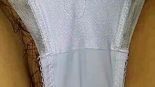 Beautiful naked shemale girl in video