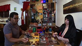 Jane feels excited playing magic 8 while walking the planes