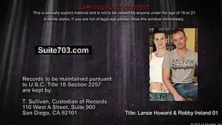 passionate gay getting nailed hard on the couch