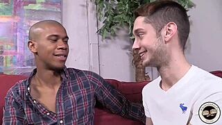 Chip Currie debuts in interracial gay porn