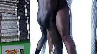 I bent over my promiscuous girl for doggystyle and missionary hot fuck with black cock