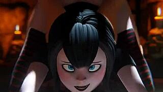 梅维斯在狂野3D本子动作中从后面被干