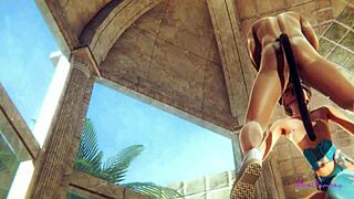 Elsa Femboy nielee kyrvän kuin ammattilainen Disney Frozen Yaoi:ssa