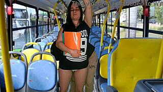 Brazilian Student Groped Publicly on Bus in Dirty Outdoor Foreplay