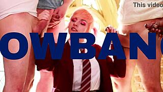 het sjuksköterska knullar sin patient hårt på sjukhuset tills han sprutar