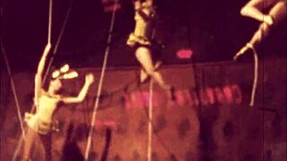 Vintage erotisk konst med håriga detaljer