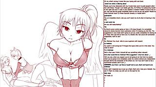 Crystal，你一定要看这个狂野的hentai合集，由lewdzko制作