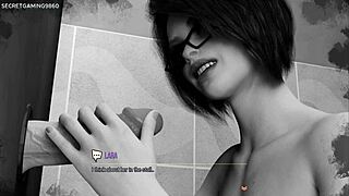 Milf brunetka podbija masywnego BBC w wybuchowej akcji gry 3D