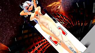 vyötärön heilutus tanssi hentai-tyylillä