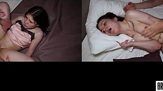 เพื่อนร่วมหอเรียนงอตัวรับควยหนักพร้อมเสร็จหน้าน้ำแตก